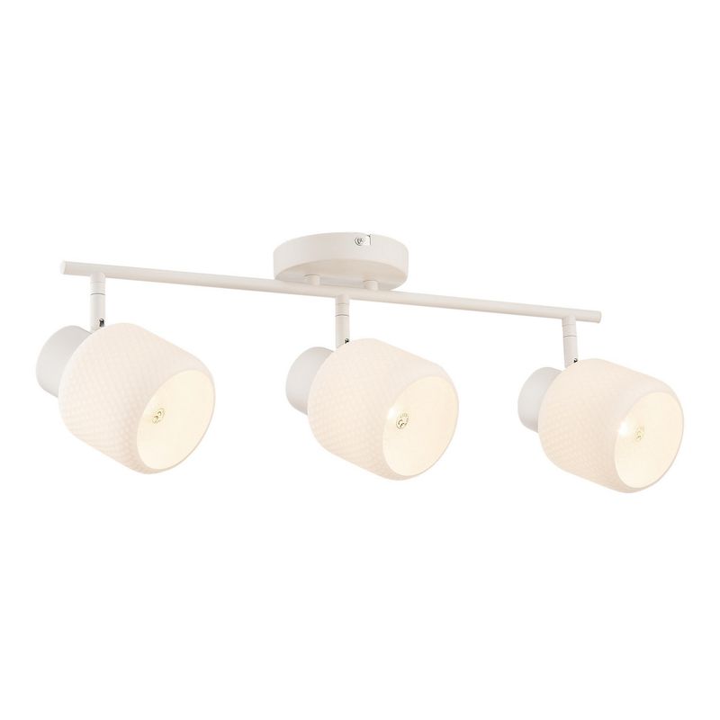 JUST HOME COLLECTION - Barra Hive 3 Focos Hierro Blanco