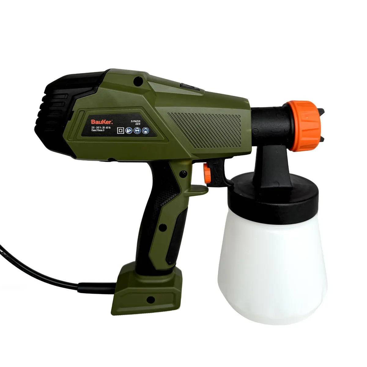 BAUKER - Pistola para Pintar Bauker 450 W 750 ML 220V