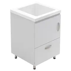 FIRPLAK - Lavarropas Forma Cuadrada 50x48x50 cm blanco
