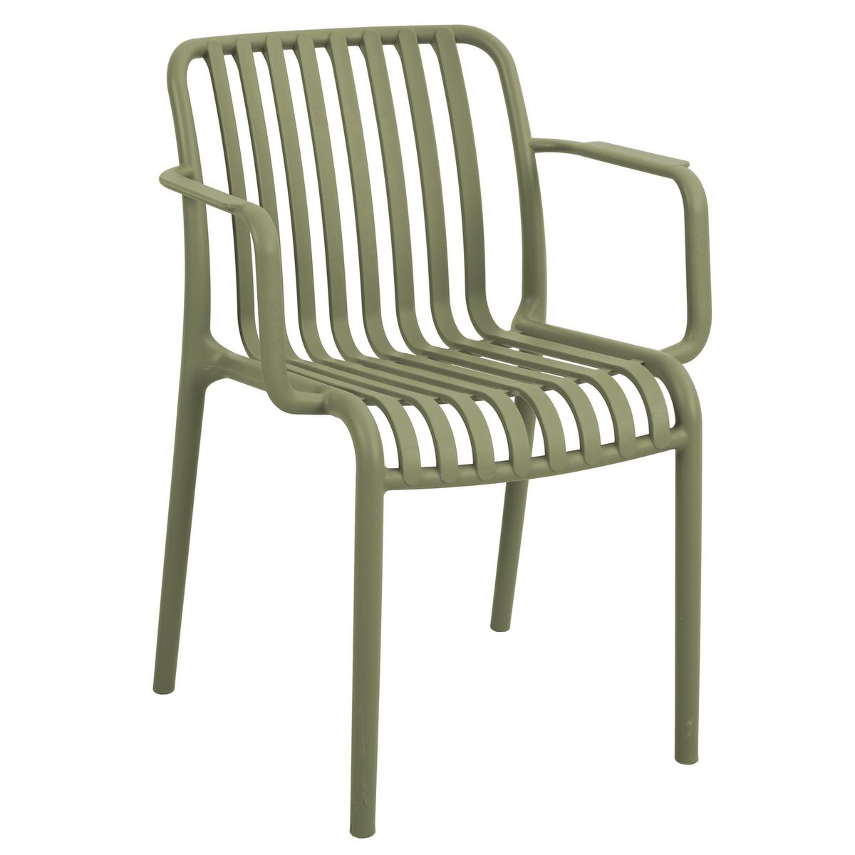 JUST HOME COLLECTION - Silla resina para Terraza Atenas Verde 79x58x57 cm
