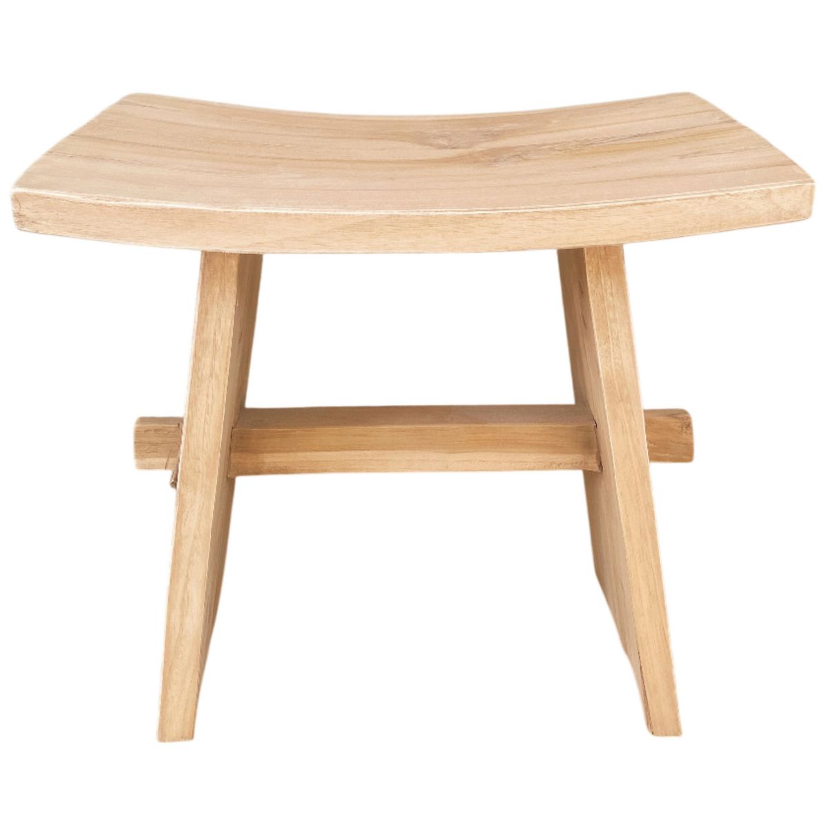 JUST HOME COLLECTION - Piso para Terraza Madera Teca Bufalo Natural 30x50x50 cm