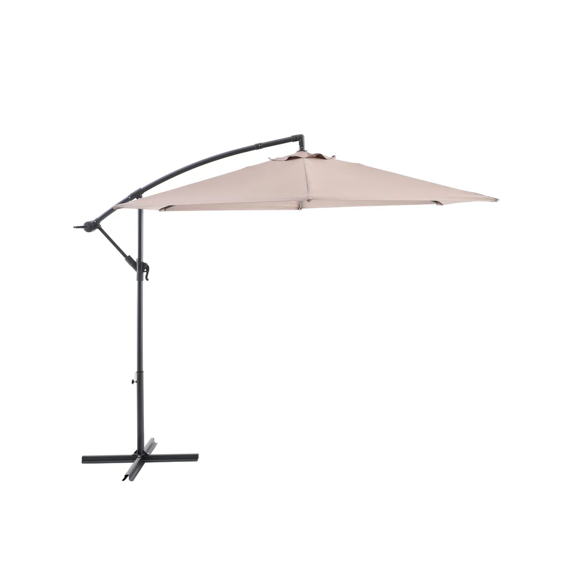 JUST HOME COLLECTION - Quitasol Lateral Aluminio 3x2.5 metros Taupe