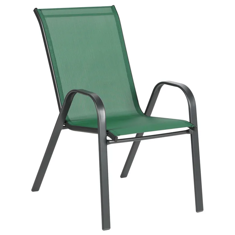Silla de terraza para Terraza Textilene SC-092-2025 Gris; Verde 91x55x74 cm