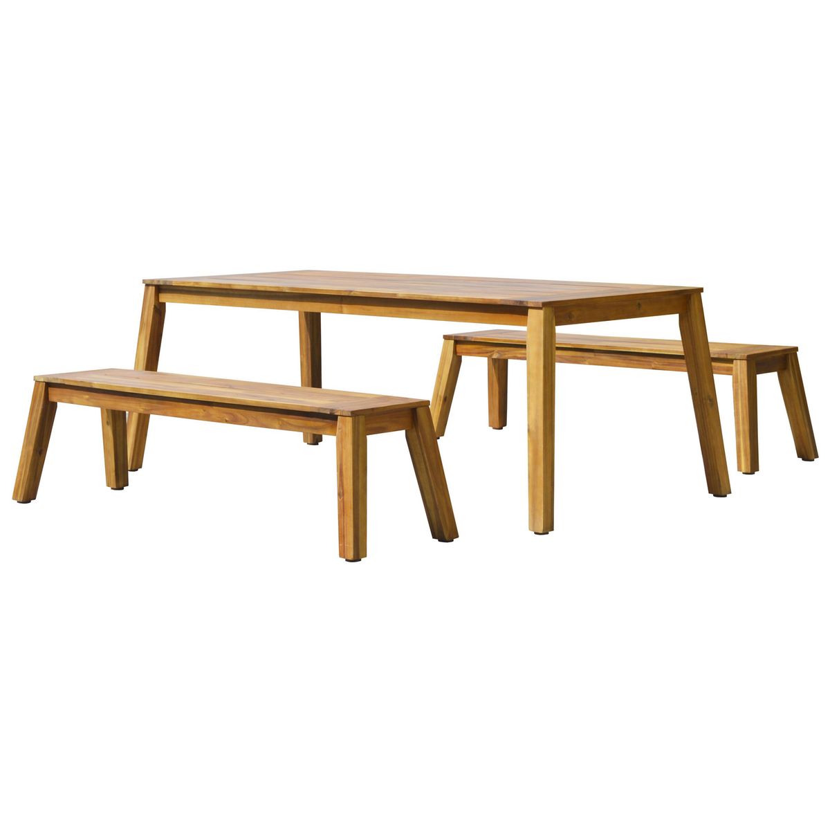 JUST HOME COLLECTION - Juego de Comedor de Terraza Colbun 6 Personas Natural