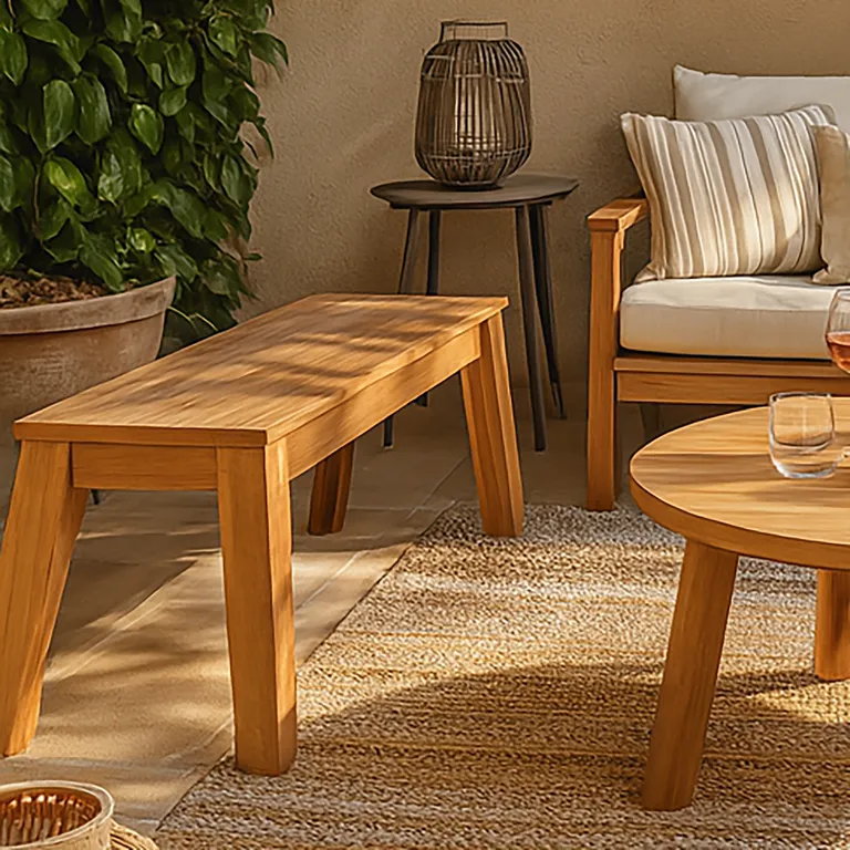 Banco Colbun Madera 48.5x169x45 cm