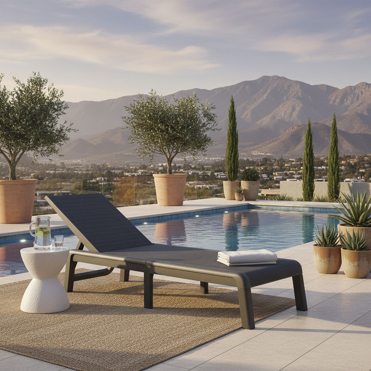 KETER - Reposera Mallorca Resina Grafito