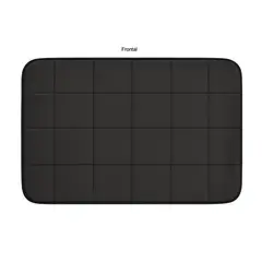 JUST HOME COLLECTION - Set 2 Limpiapies Ban Squa 40X60 Ng