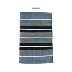 JUST HOME COLLECTION - Limpiapies Bano Stripe 40X60 Az