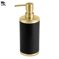 JUST HOME COLLECTION - Dispensador De Jabón Mitchell Negro, Dorado