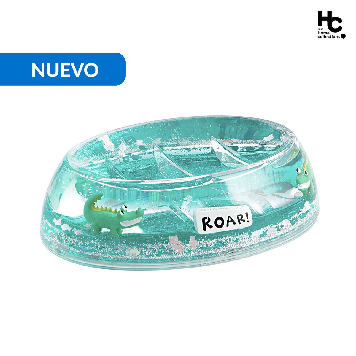 JUST HOME COLLECTION - Jabonera Cocodrilo