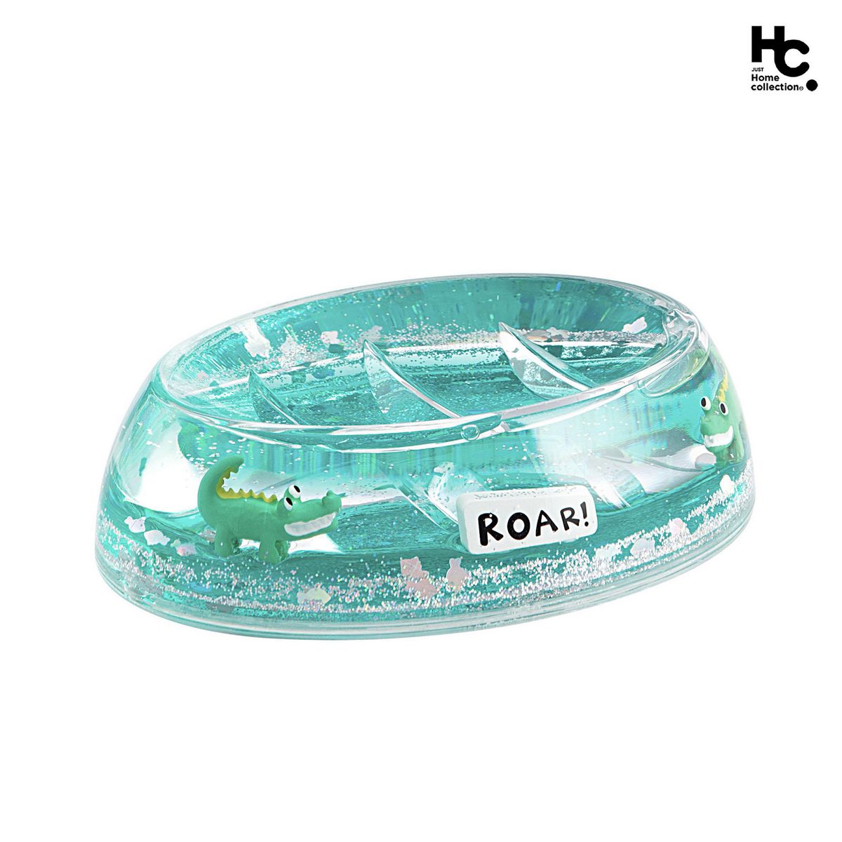 JUST HOME COLLECTION - Jabonera Cocodrilo Multicolor