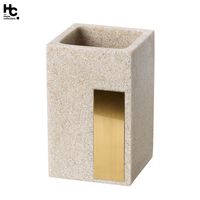 Portacepillo Resina Jasper