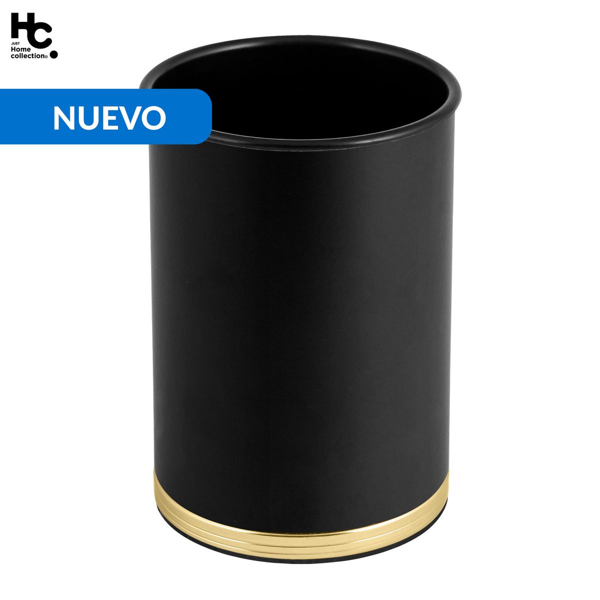 JUST HOME COLLECTION - Vaso Mitchell Negro/Dorado