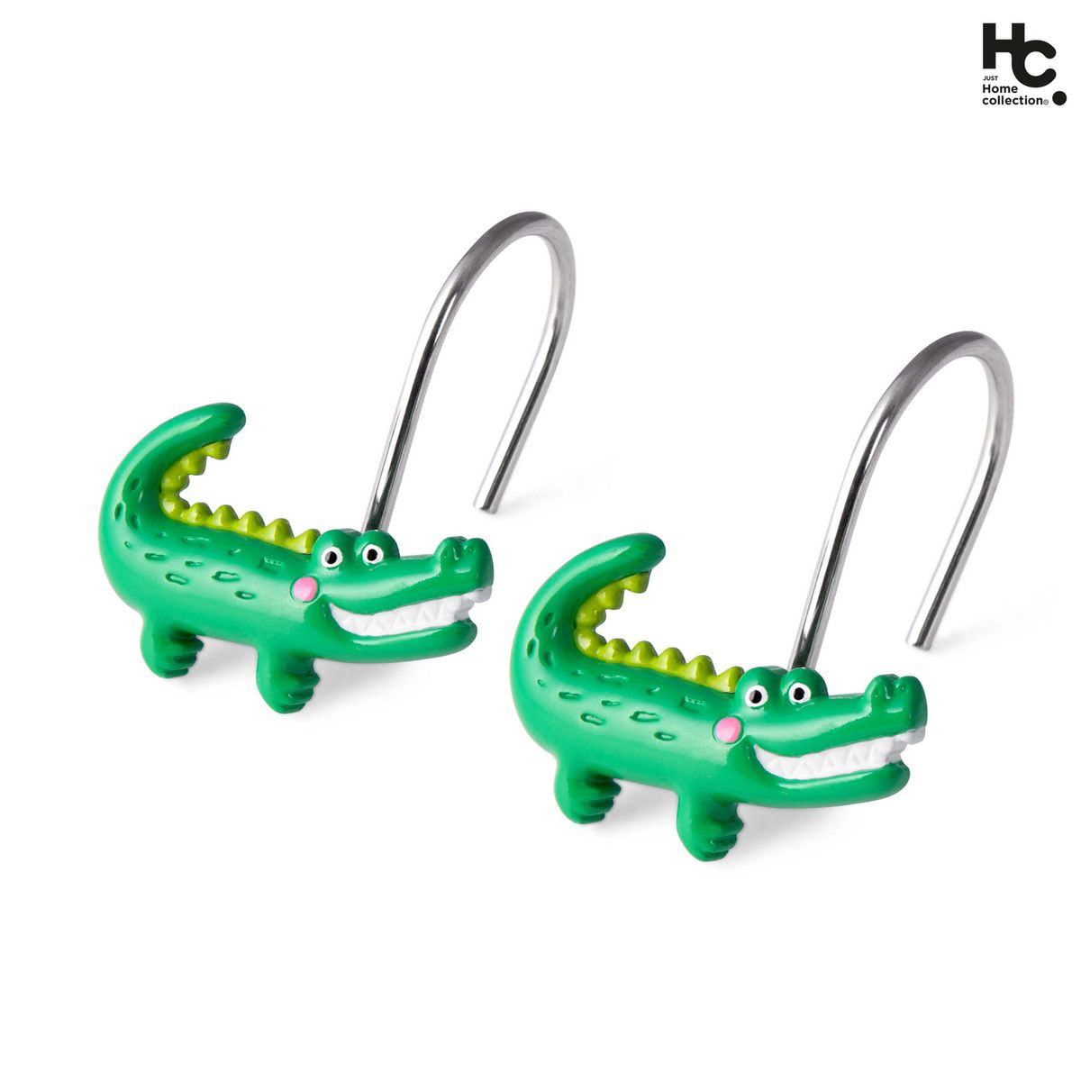 JUST HOME COLLECTION - Set de 12 Ganchos Cocodrilos