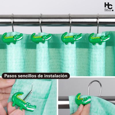 Imagen 2 del producto Set de 12 Ganchos Cocodrilos