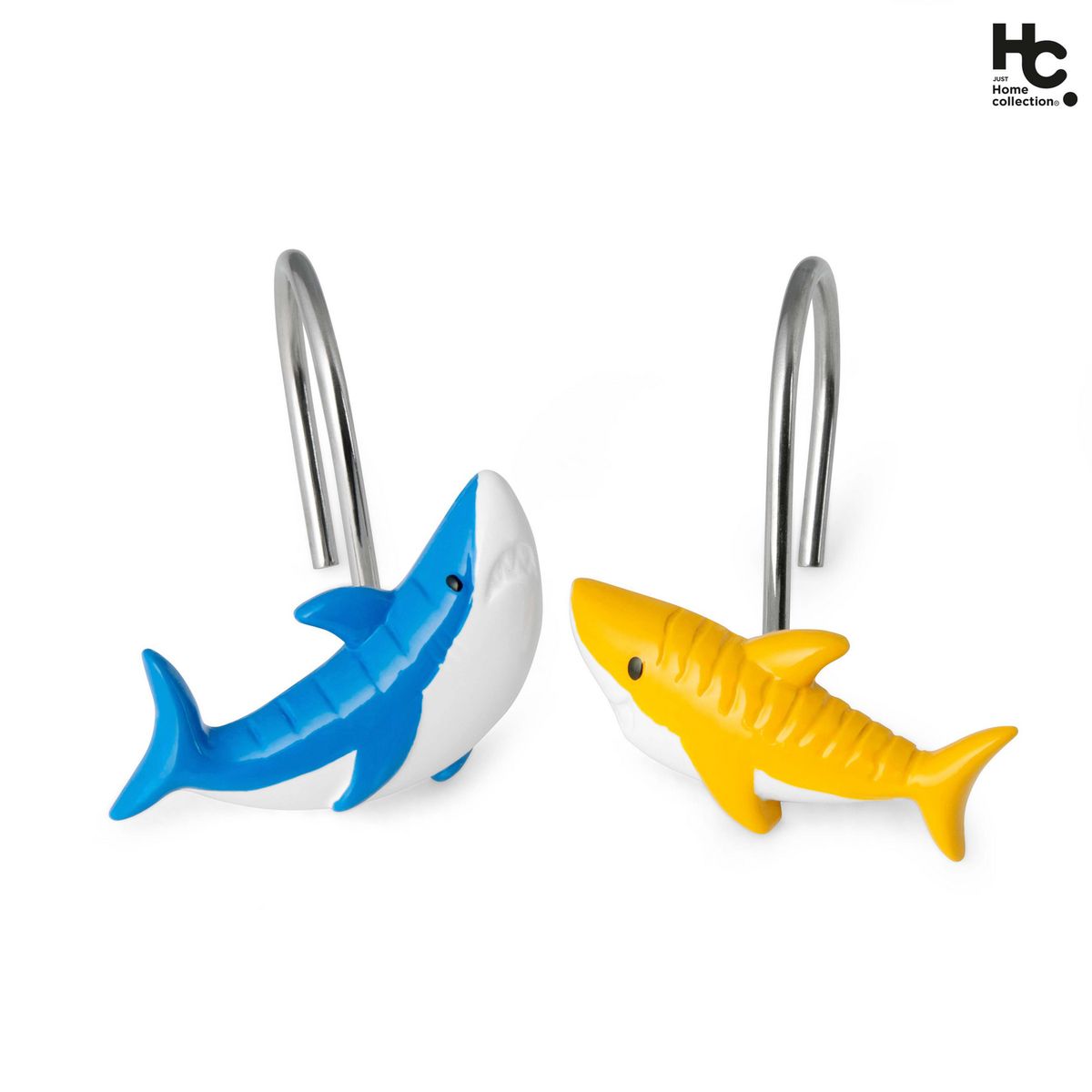 JUST HOME COLLECTION - Set de 12 Ganchos Sharks