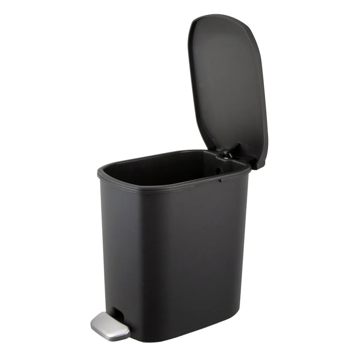JUST HOME COLLECTION - Basurero 6 Litros Plástico Negro
