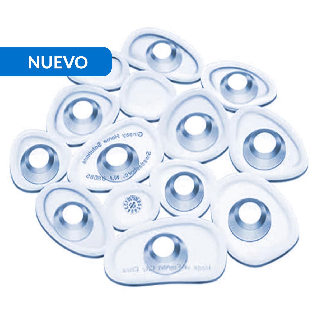 JUST HOME COLLECTION - Set 6 unidades Antidesliza Piedra Tran