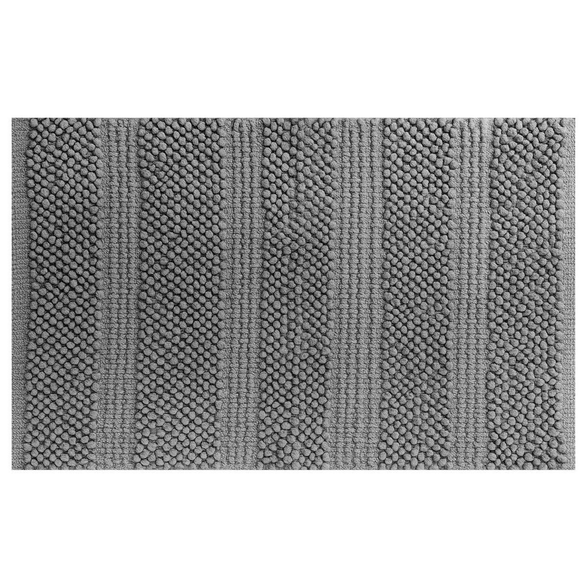 JUST HOME COLLECTION - Limpiapies Kyoto 50x80 cm Algodón Gris