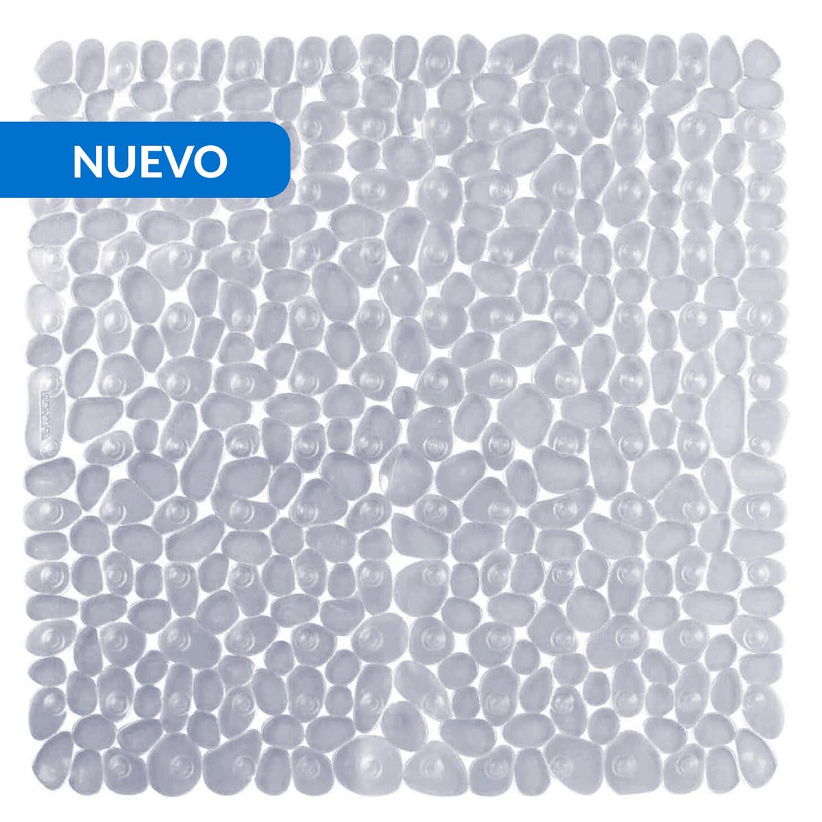 JUST HOME COLLECTION - Limpiapies Pebbles 53x53 cm PVC Transparente