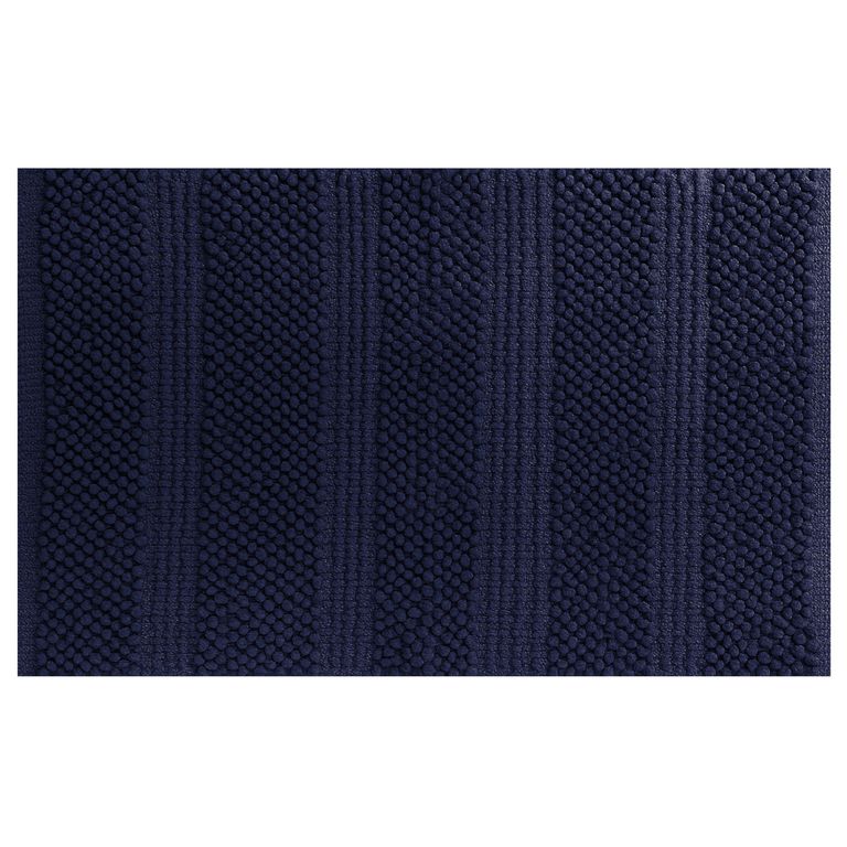 JUST HOME COLLECTION Limpiapies Bano Alg Kyoto 50X80 Azul