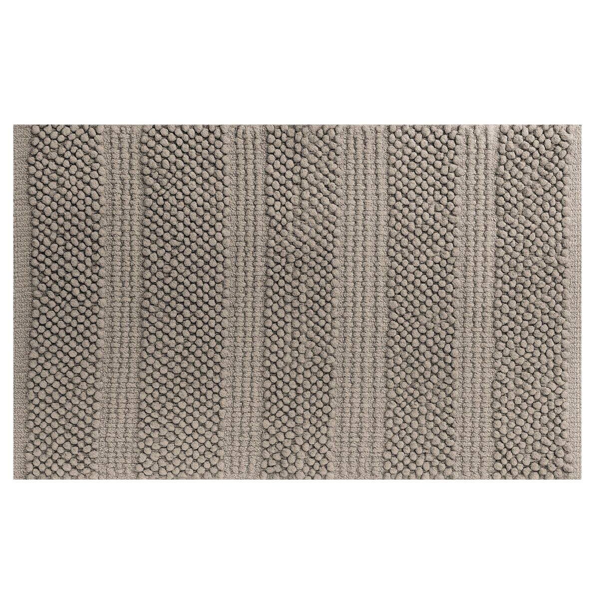 JUST HOME COLLECTION - Limpiapies Kyoto 50x80 cm Algodón Taupe