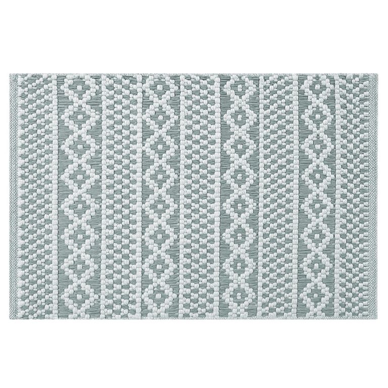 JUST HOME COLLECTION Limpiapies Bano Alg Clair 40X60 Vde
