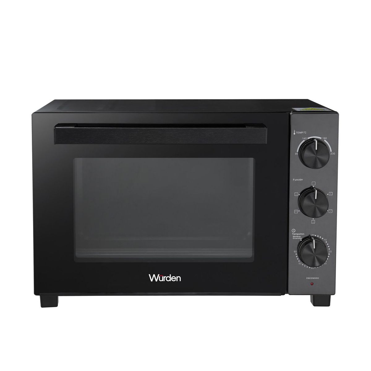 WURDEN - Horno Convección Eléctrico 36 Litros WEO-36C
