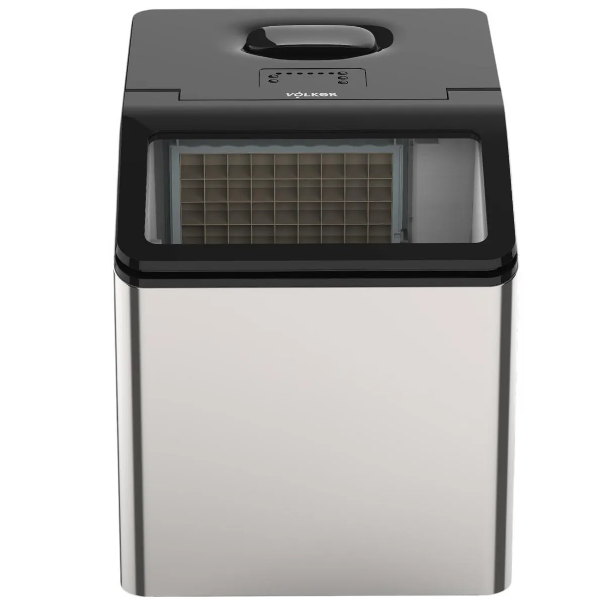 VOLKER - Máquina De Hielo Automática 30 Kg Capacidad 3. 8 Litros