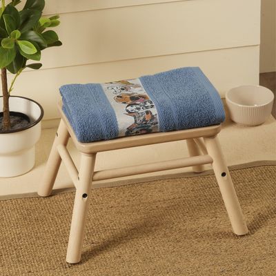 Imagen 2 del producto Toalla de Cuerpo Dog 400 gr Algodón 60x120 cm Azul