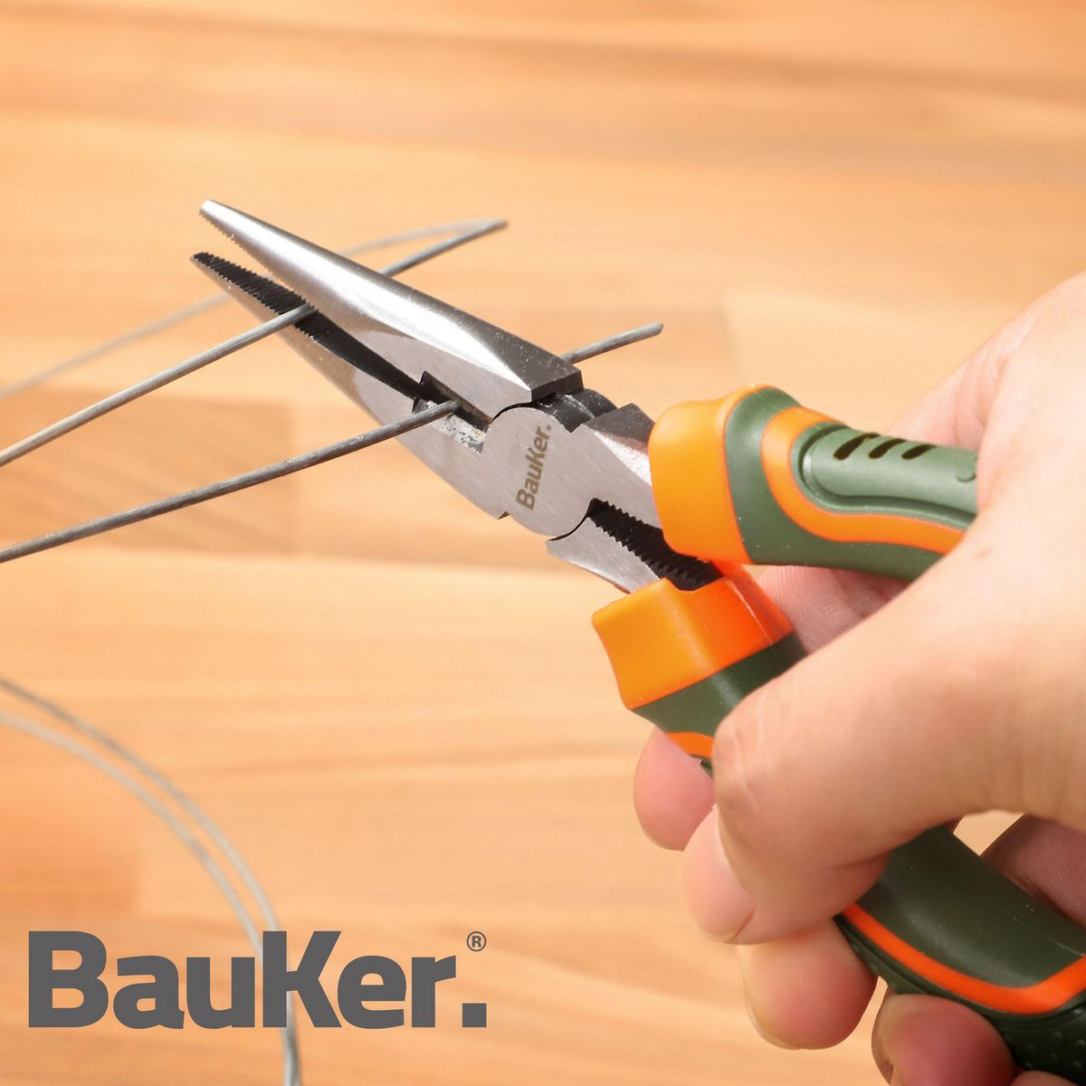 BAUKER - Kit Destornillador y Alicates