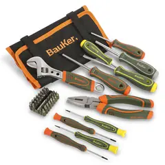 BAUKER - Kit Destornillador y Alicates