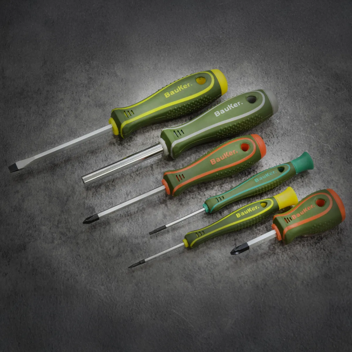 BAUKER - Kit Destornillador y Alicates