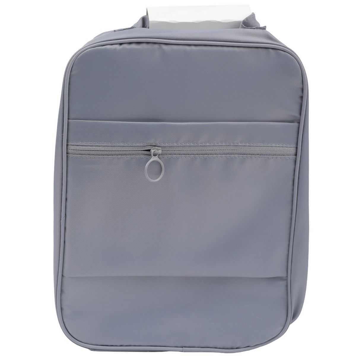 JUST HOME COLLECTION - Bolsa de Tela con Cierre Gris