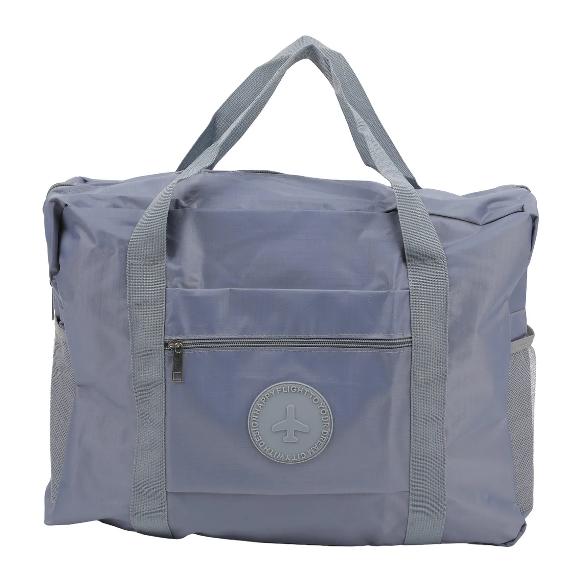 JUST HOME COLLECTION - Bolsa Plegable para Viaje Gris