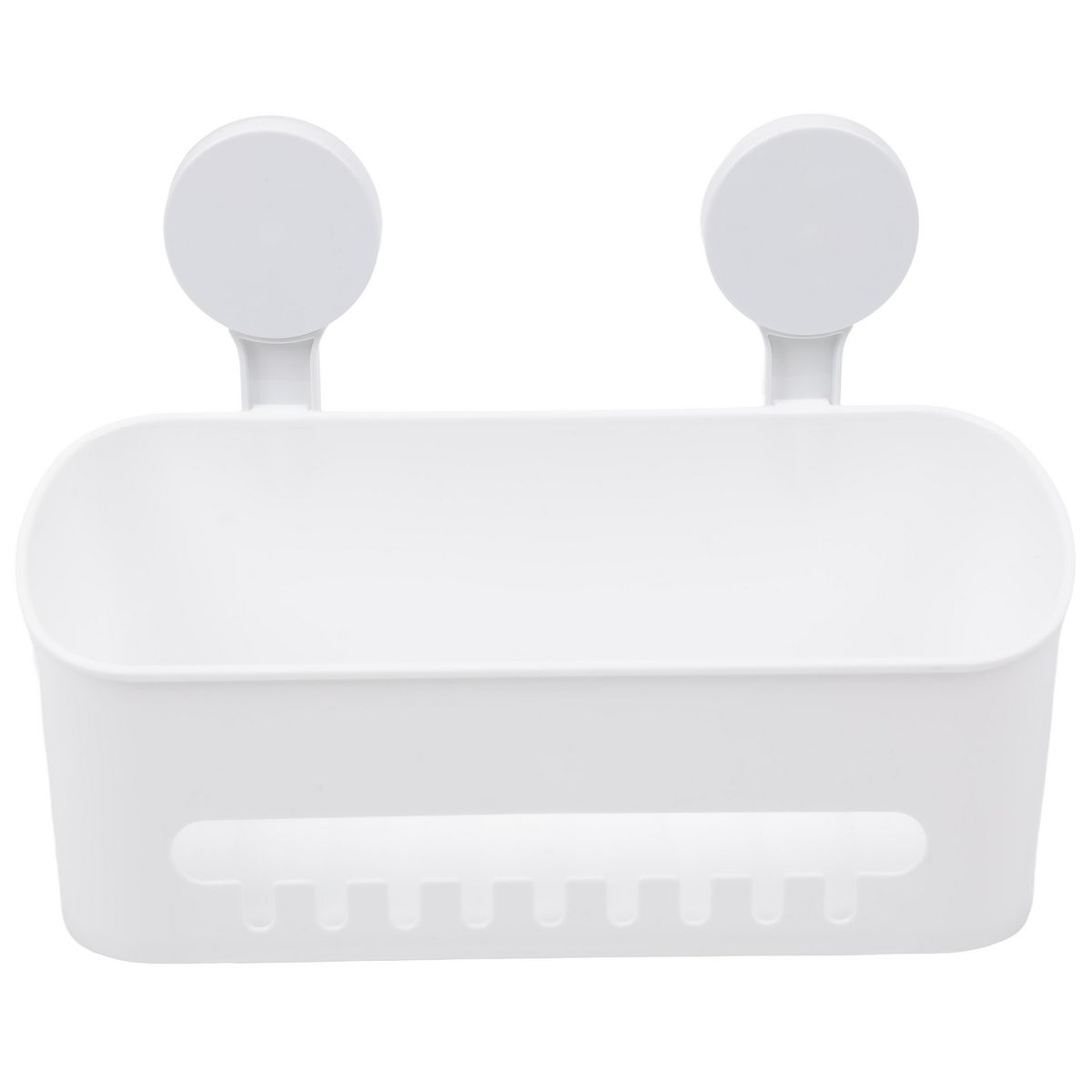 JUST HOME COLLECTION - Organizador de baño canasto succión