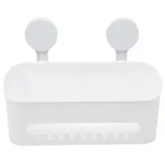 JUST HOME COLLECTION - Organizador de baño canasto succión