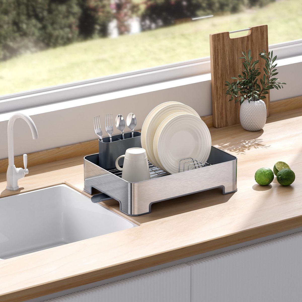 JUST HOME COLLECTION - Secaplato alumino 41,8x31,8 cm