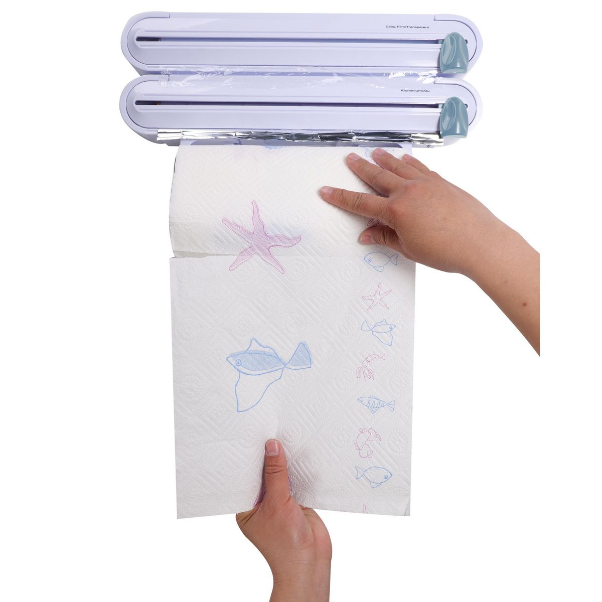 JUST HOME COLLECTION - Dispensador de film 3 en 1