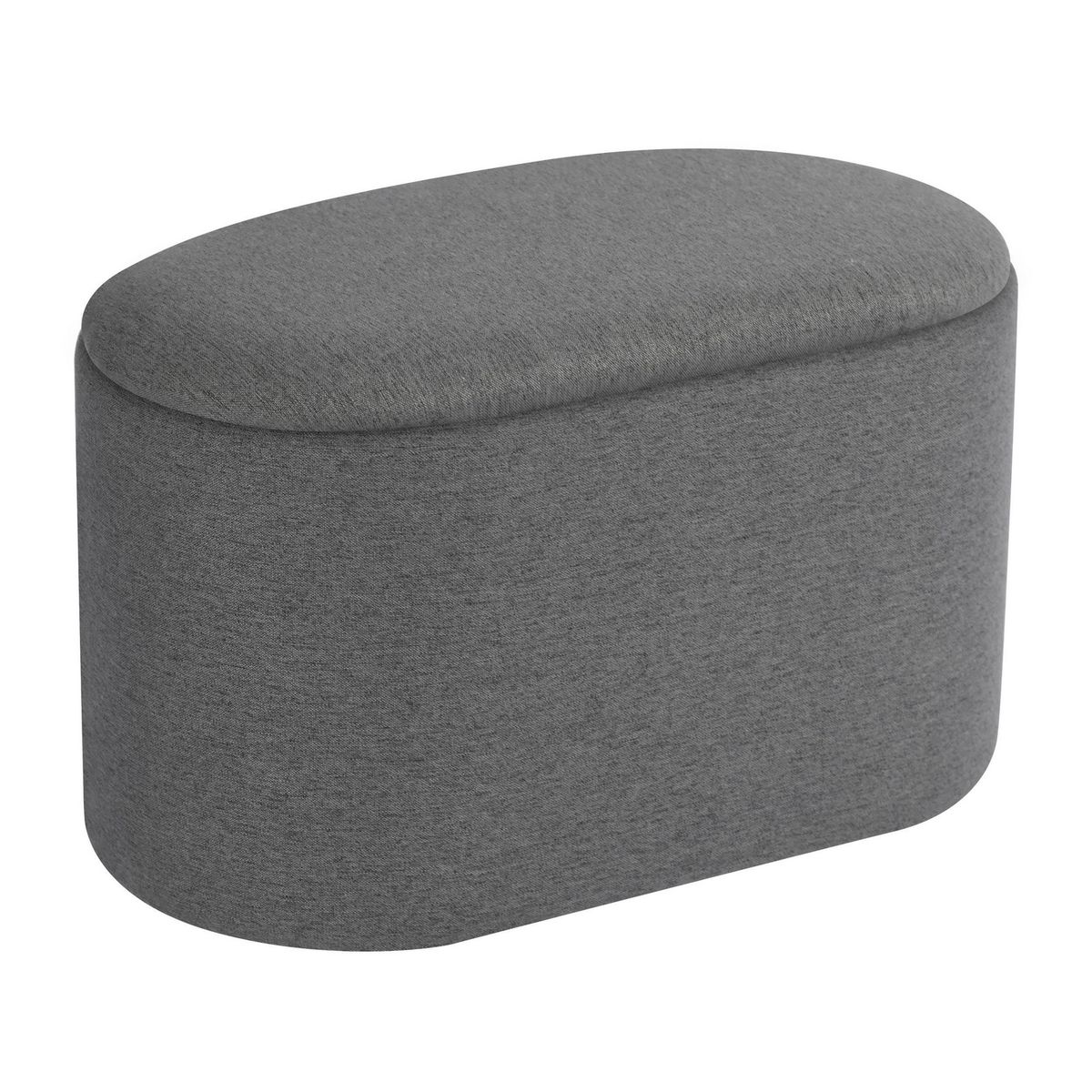 JUST HOME COLLECTION - Puff con Storage Hyooka gris
