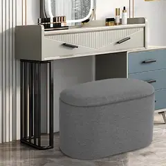 JUST HOME COLLECTION - Puff con Storage Hyooka gris