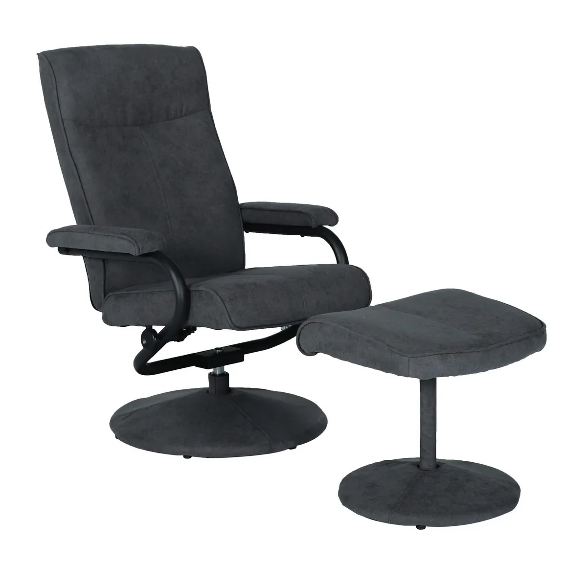 JUST HOME COLLECTION - Berger Giratorio 360º 1 cuerpo BT-7859G 68x87x73 cm Gris