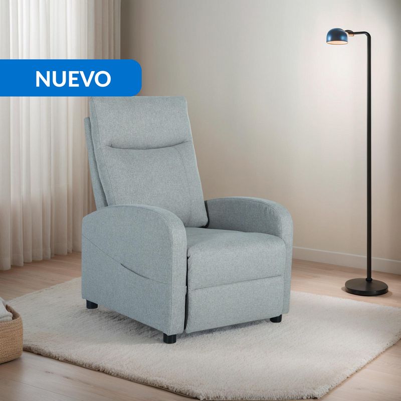 JUST HOME COLLECTION - Berger 1 cuerpo BT-P83818 67.5x99.5x91 cm Gris