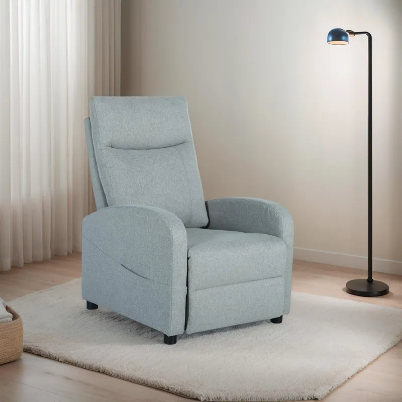 JUST HOME COLLECTION - Berger 1 cuerpo BT-P83818 67.5x99.5x91 cm Gris