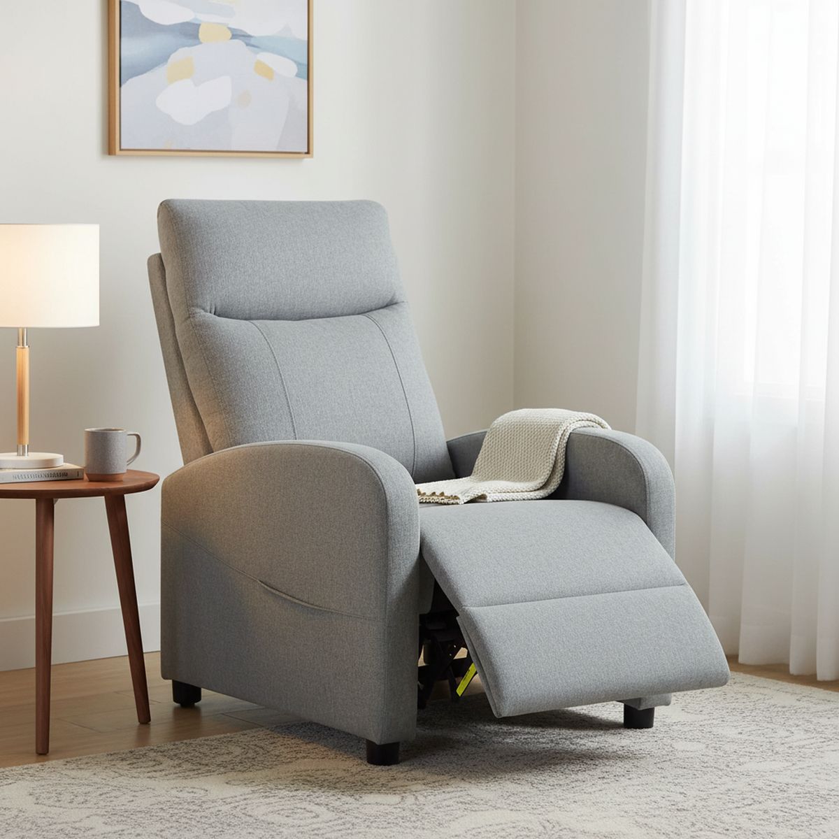 JUST HOME COLLECTION - Berger 1 cuerpo BT-P83818 67.5x99.5x91 cm Gris