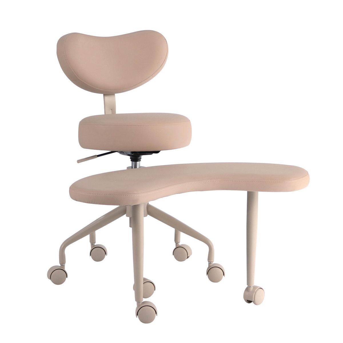 JUST HOME COLLECTION - Silla Escritorio PC Ergonómica Multiposiciones Camel