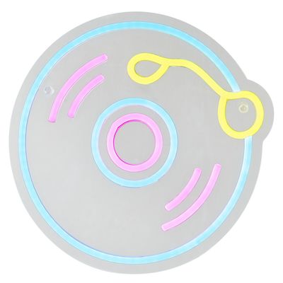 Imagen 2 del producto Letrero Neon Tornamesa Blanco 2x29.5 cm