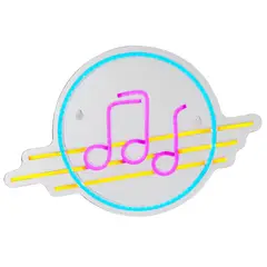 JUST HOME COLLECTION - Letrero Led Neon Live Notas