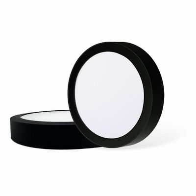 Imagen 2 del producto Panel Led Sobrepuesto Circular Negro 18W Luz Cálida