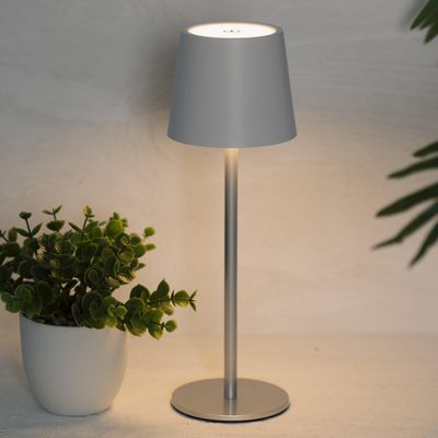 Imagen 2 del producto Lampara de mesa Tina Gris 9x27.5 cm